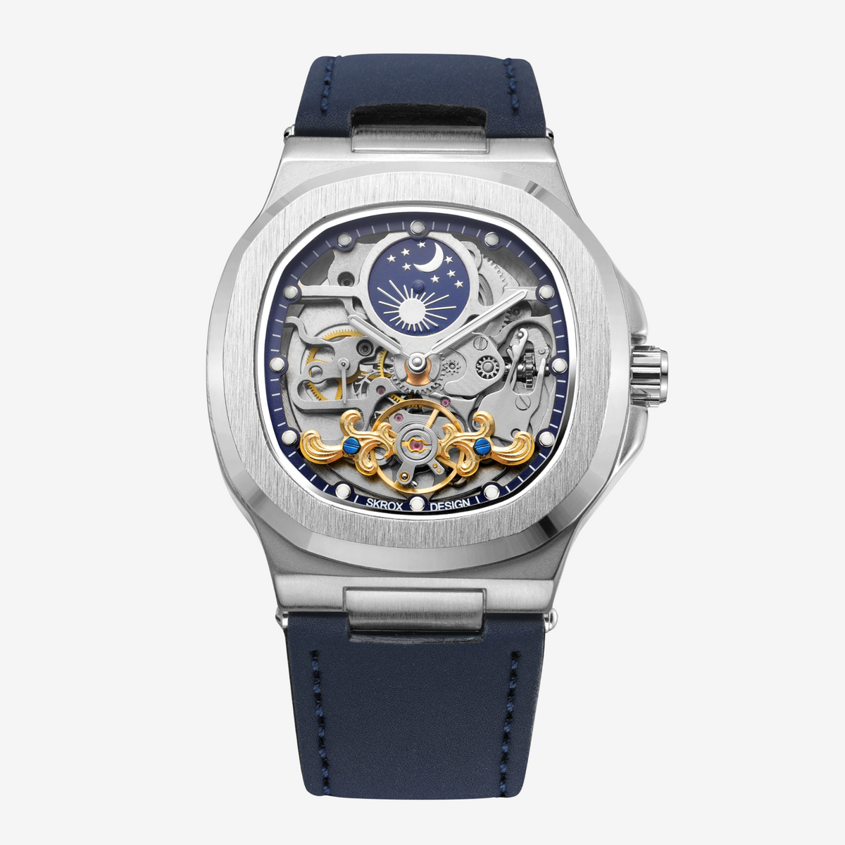 VORO® Cygnus Marine · 42mm — Silber Marine