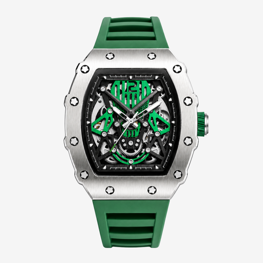 VORO® Auriga Emerald · 42mm — Silber Smaragd