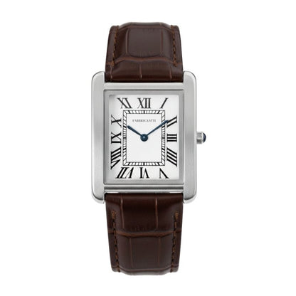 VORO® Bergamo · 34mm — Silber Cognac