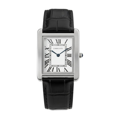 VORO® Bergamo · 34mm — Silber Obsidian